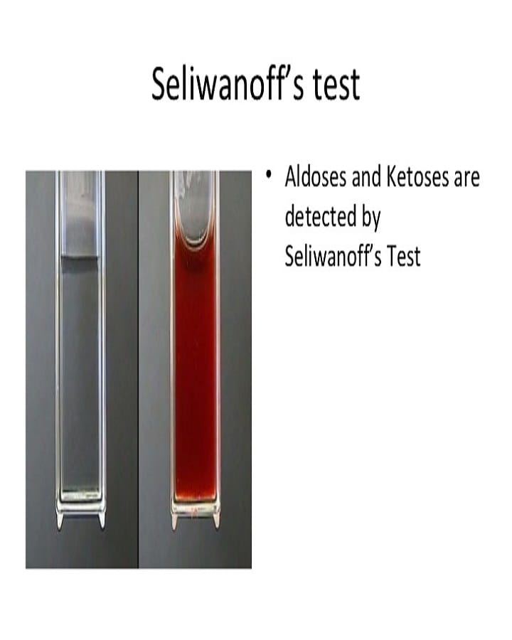 Seliwanoff Test