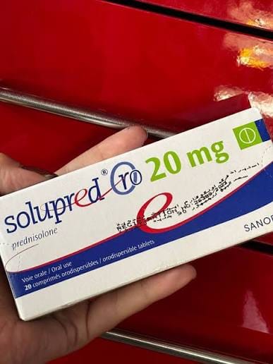 Solupred Prednisolone 20mg