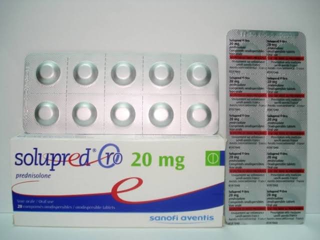 Solupred Prednisolone 20mg